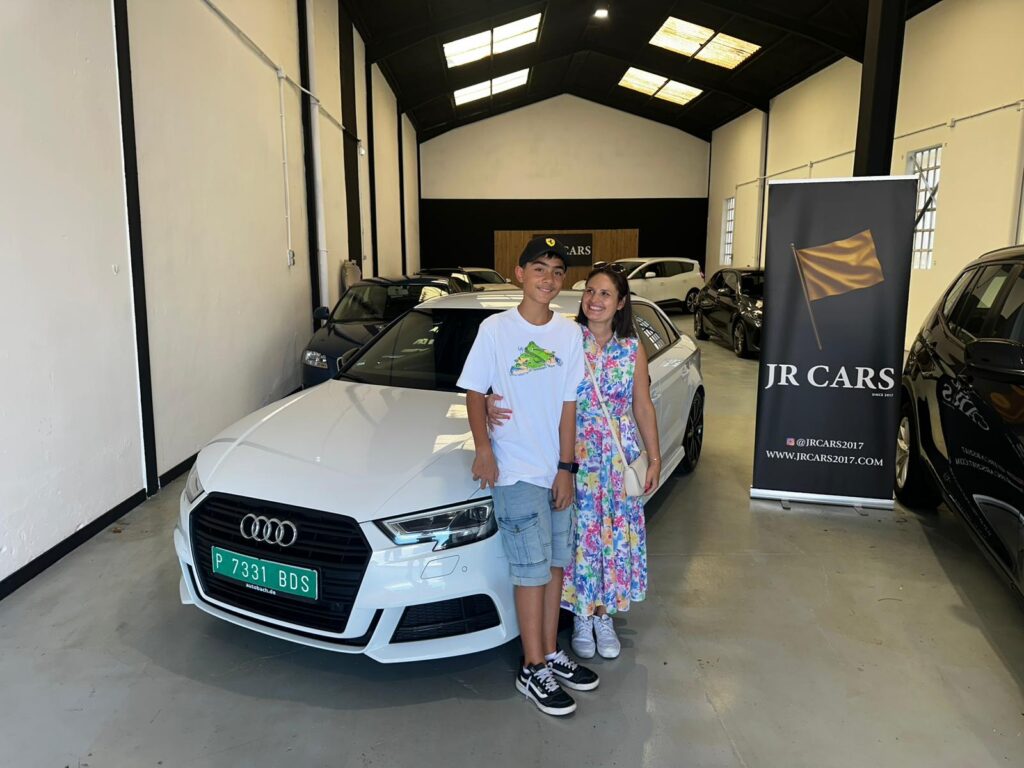 Entrega de un Audi A3 importado a la carta por JR Cars 2017